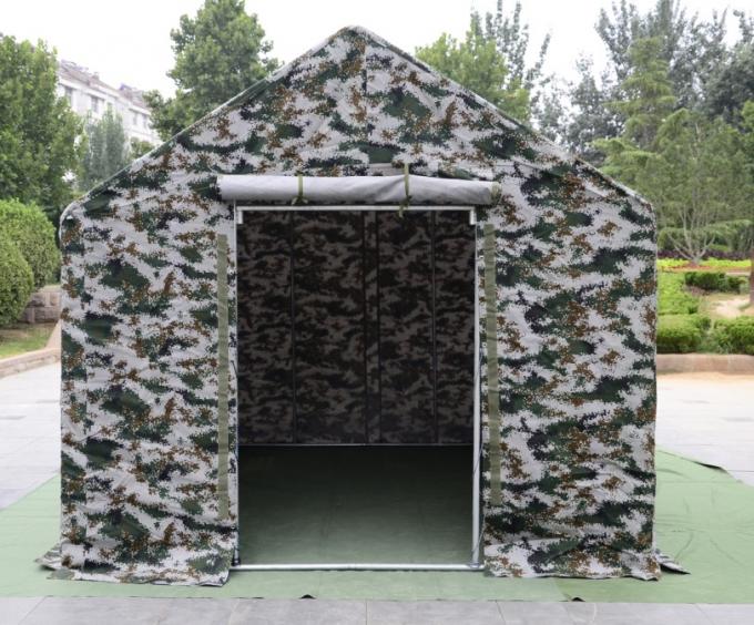 Professional Durable Military Grade Tents / Army Frame Tent With Vinyl