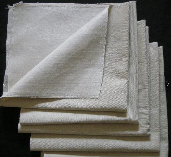 Natural White Painters Drop Cloth Moisture Proof 5 X 5ft With LDPE Film
