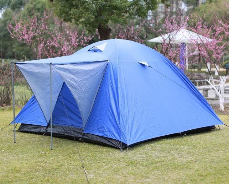 3-4 Person Waterproof Outdoor Camping Tent For Travelling , Easy Folding
