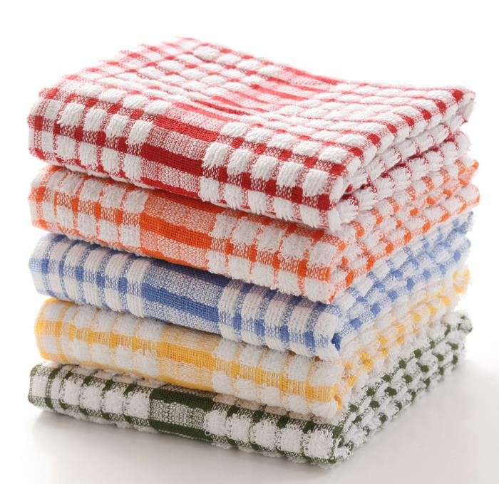 100 Cotton Home Textile Printed Kitchen Tea Towels Dish Towel