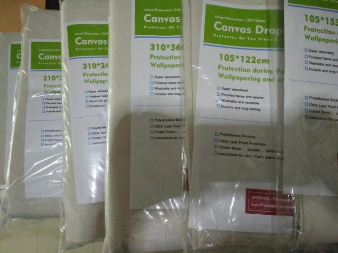 Plain Pattern Painters Drop Sheets 57 / 58 Inch Width 12 OZ For