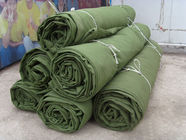1.5m Width 100% Cotton Canvas Fabric Fireproof  For  Truck Tarpaulins Or Bags