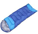 Blue / Red 3 Reasons Camping Sleeping Bag Nylon Fabric For Mountain Climbing