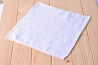 White Hotel Small Kitchen Tea Towels Disposable With Cotton Blended Fabric