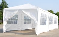 Heavy Duty PE White Party Tents / Wedding Event Tents With Full Set Of Sidewalls