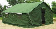Refugee PVC Fabric Canvas Army Tent Rot Proof With Strong Wind Resistant