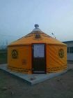 Festival Activity Mongolian Tent Home With 4 Layer Fire Resistance Cover Fabric