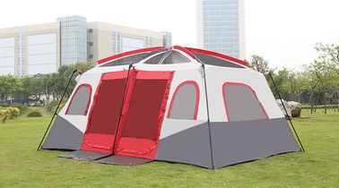 Flame Retardant Heavy Duty Cabin Camping Tents PU Coated For Climbing Sports