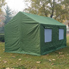 Steady Outdoor Camping Tent / Canvas Army Tent With 80km / H Wind Load