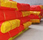 Red/Yellow Recycled HDPE Tarpaulin Sheet For Cover With Any Size As Request