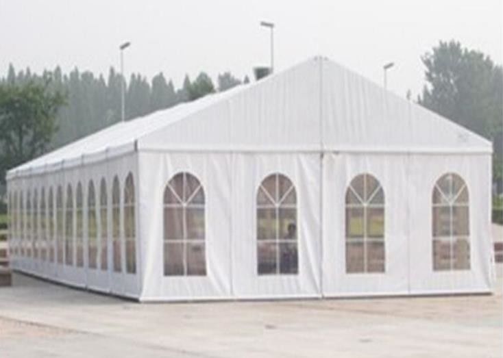 Custom PVC Coated Outdoor Party Tents , Self - Cleaning Wedding Party Tents