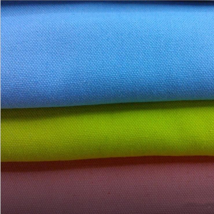 Heavy Thick Canvas Fabric , 100% Cotton Canvas Twill Fabric For Hotel